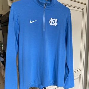Nike UNC 1/4 zip dri-fit size Medium
